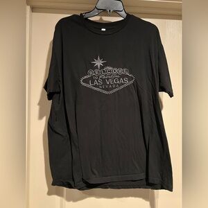 Las Vegas Black Graphic Tee